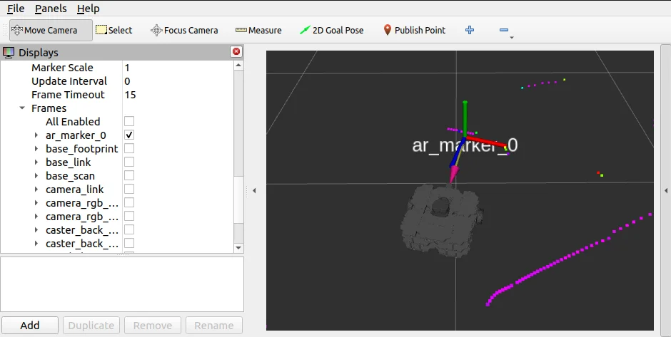 ArUco Tracker RViz