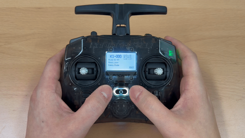Activating E-STOP with both switches