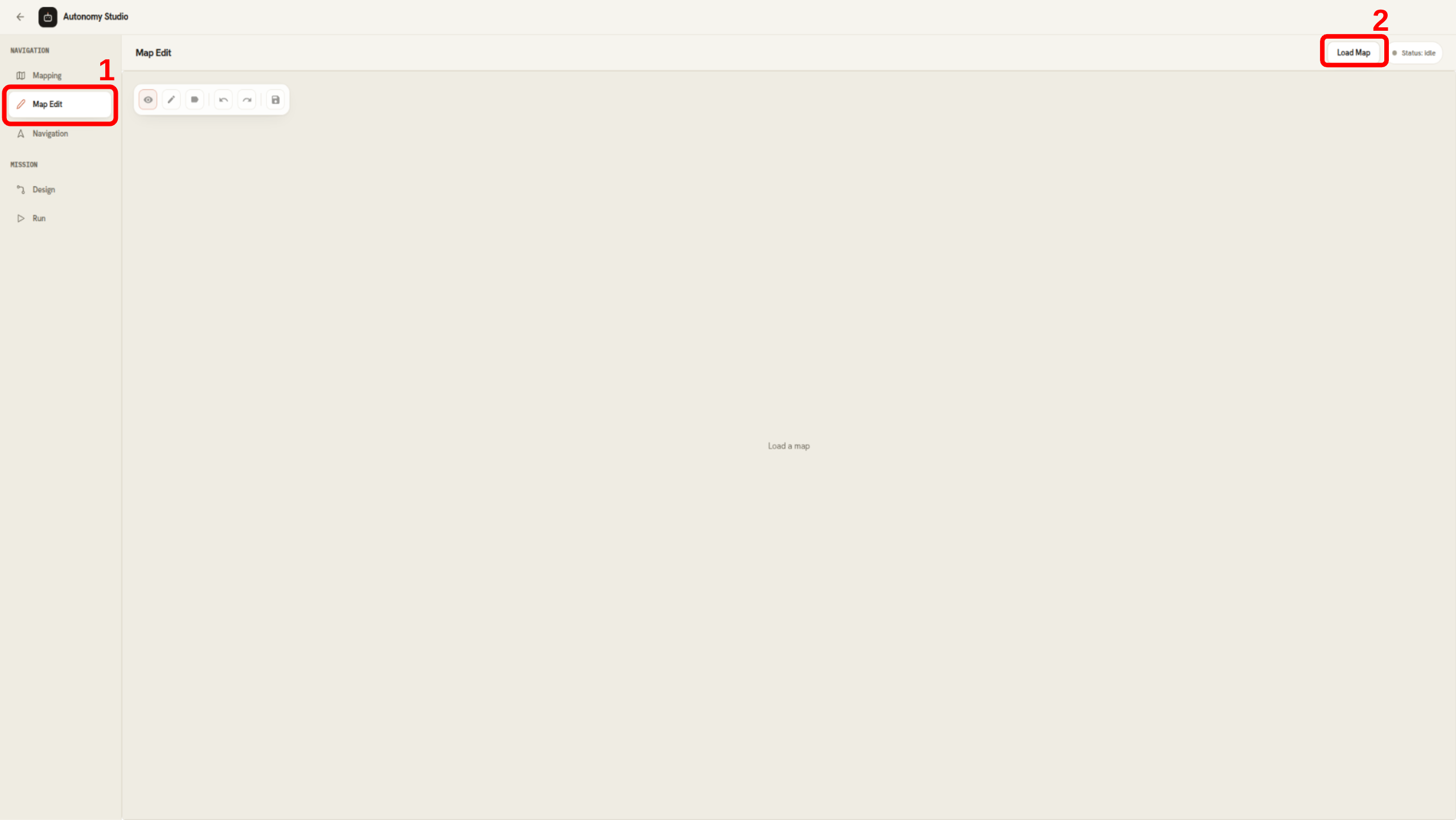 Live map created while driving with Mobile Teleop