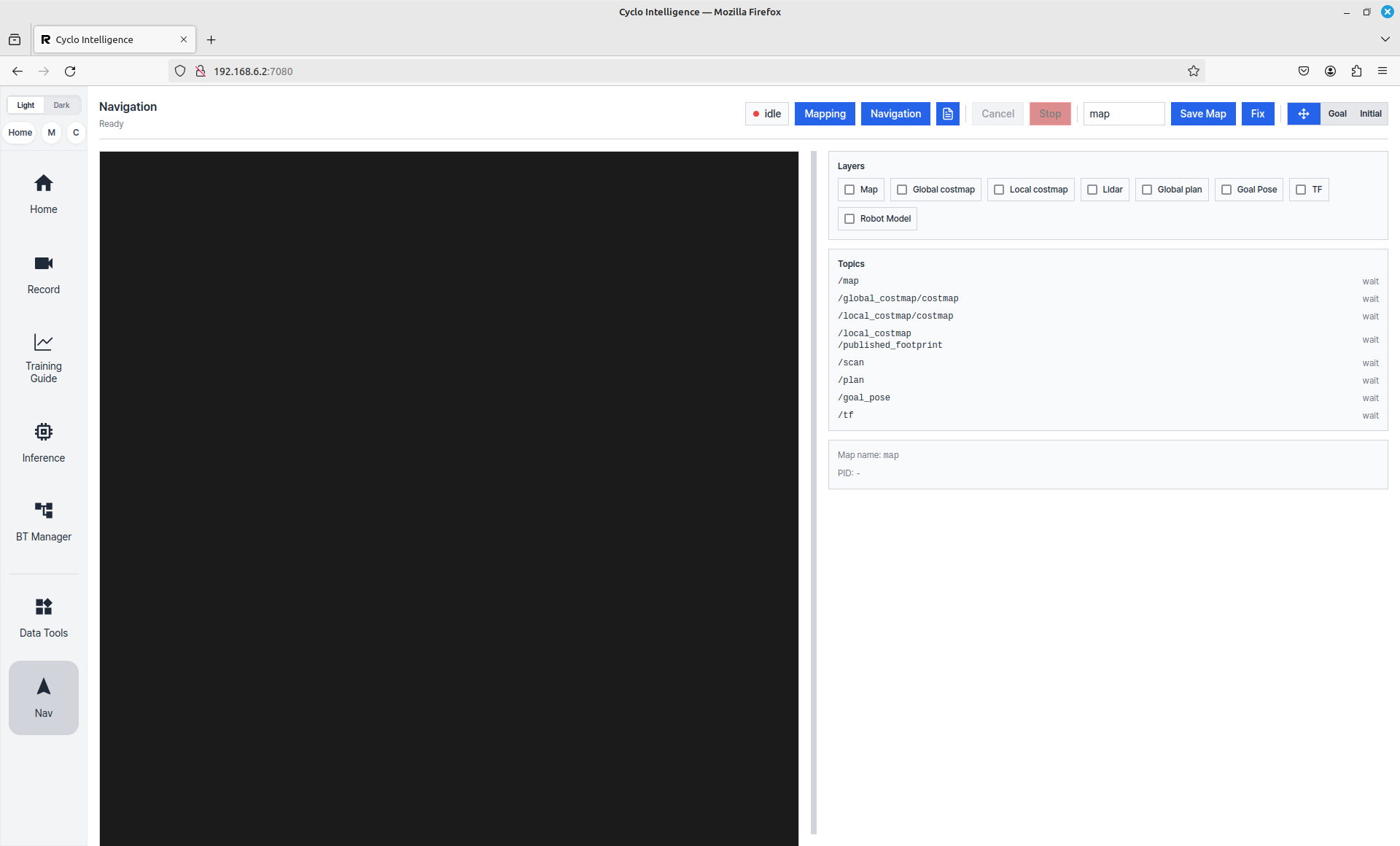 Cyclo Intelligence Eazy Navi page