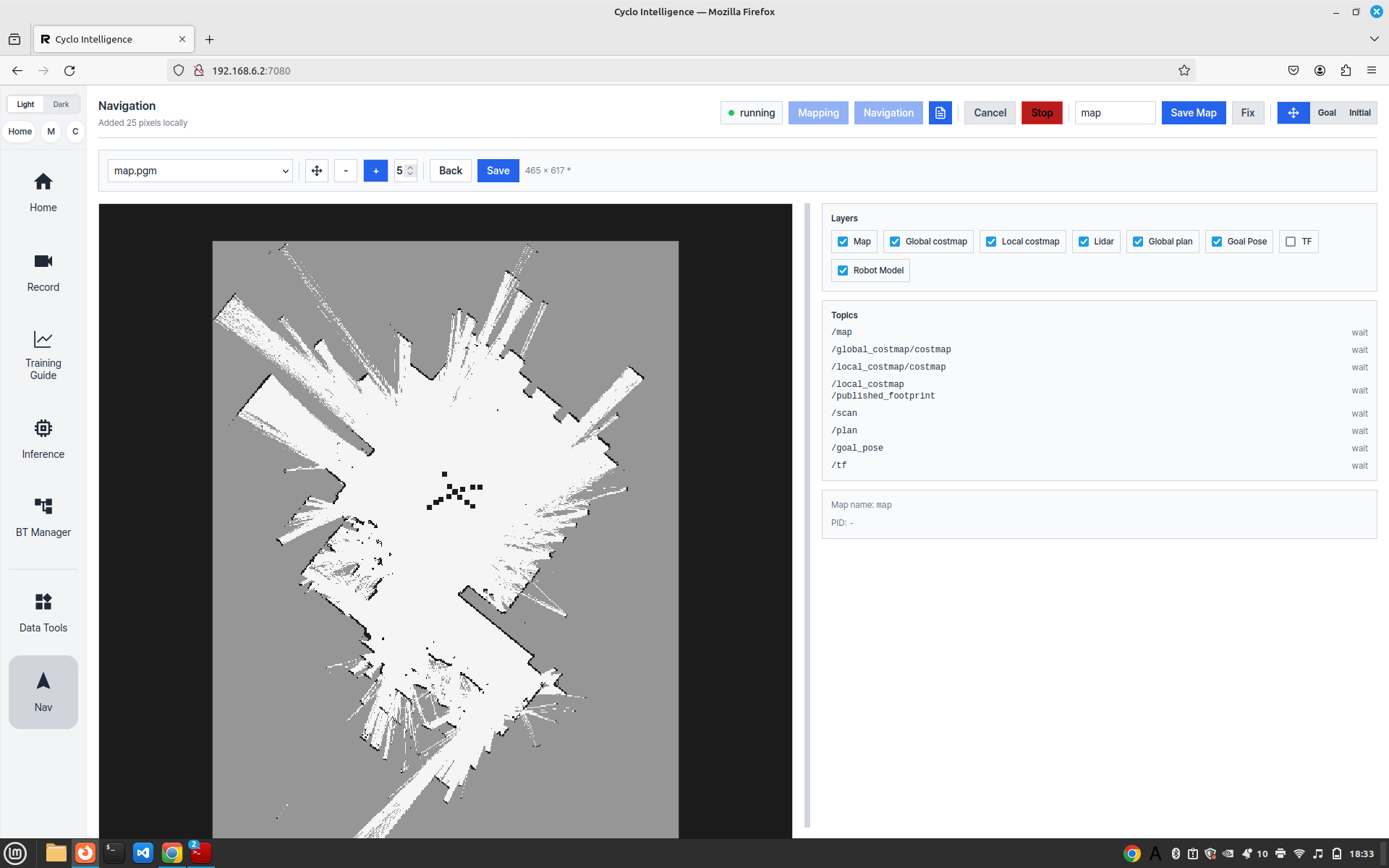 Eazy Navi map editing mode