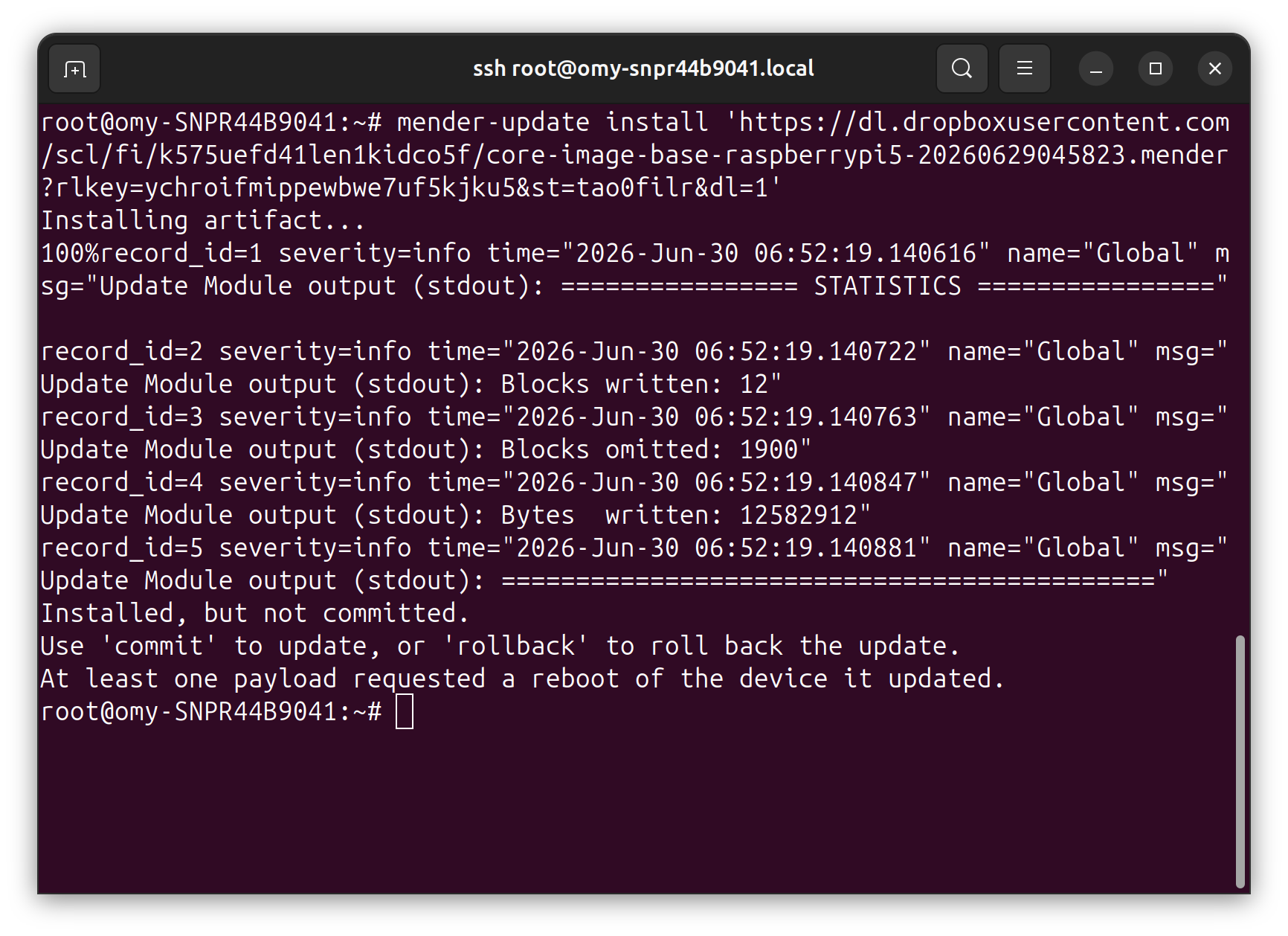 install os image