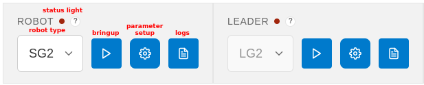 Robot Bringup Button