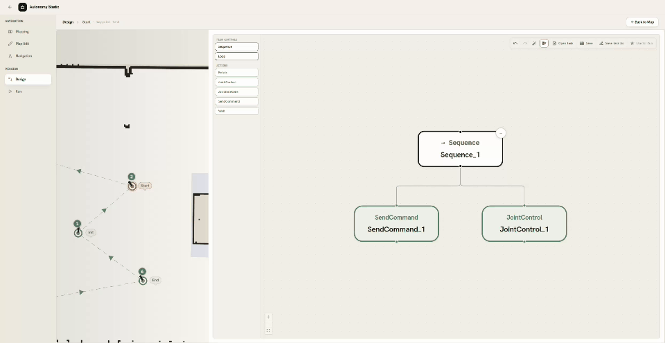 Create a Waypoint at the robot's current position