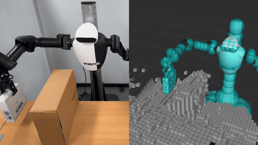 Object collision avoidance with attachment