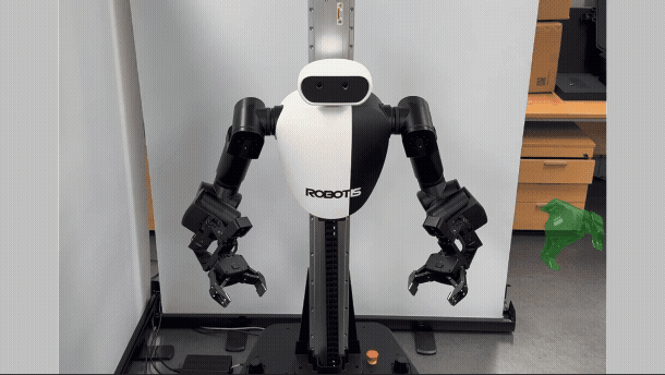 AI Worker end-effector target-pose planning