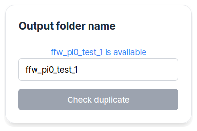 Web UI